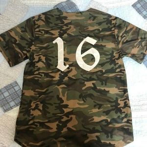 Baseball jersey shirt